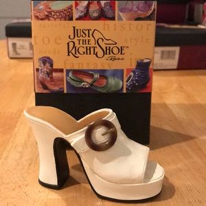 Just The Right Shoe- Strutting Miniature Shoe